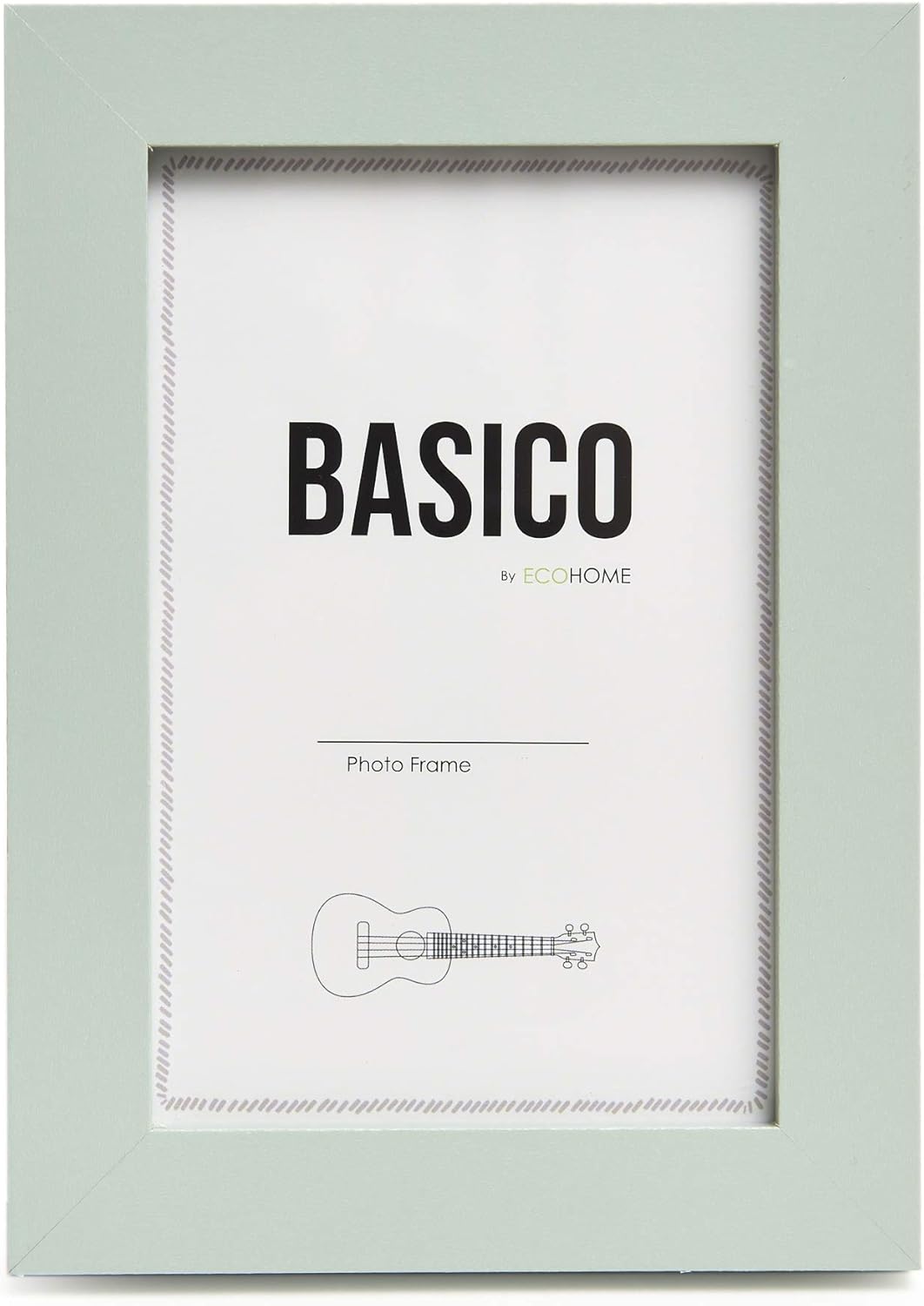 EcoHome 5x7 Picture Frames Sage Green - Made of Wood, for Wall or Tabletop Display -