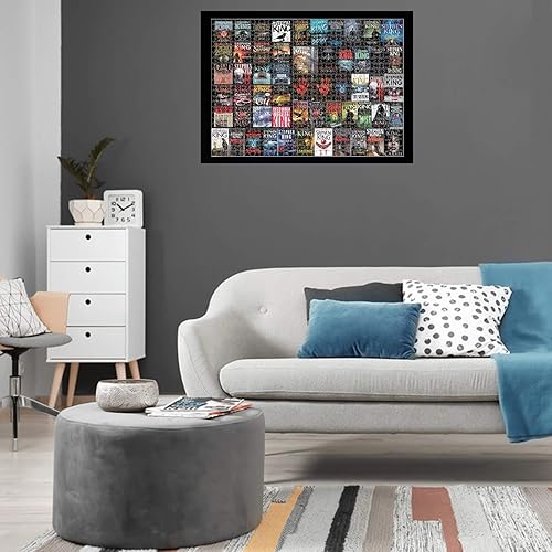 Miniatura 5 de Rompecabezas para adultos de 1000 piezas, rompecabezas grande y desafiante, juguete educativo, divertidos juegos familiares, decoración única del