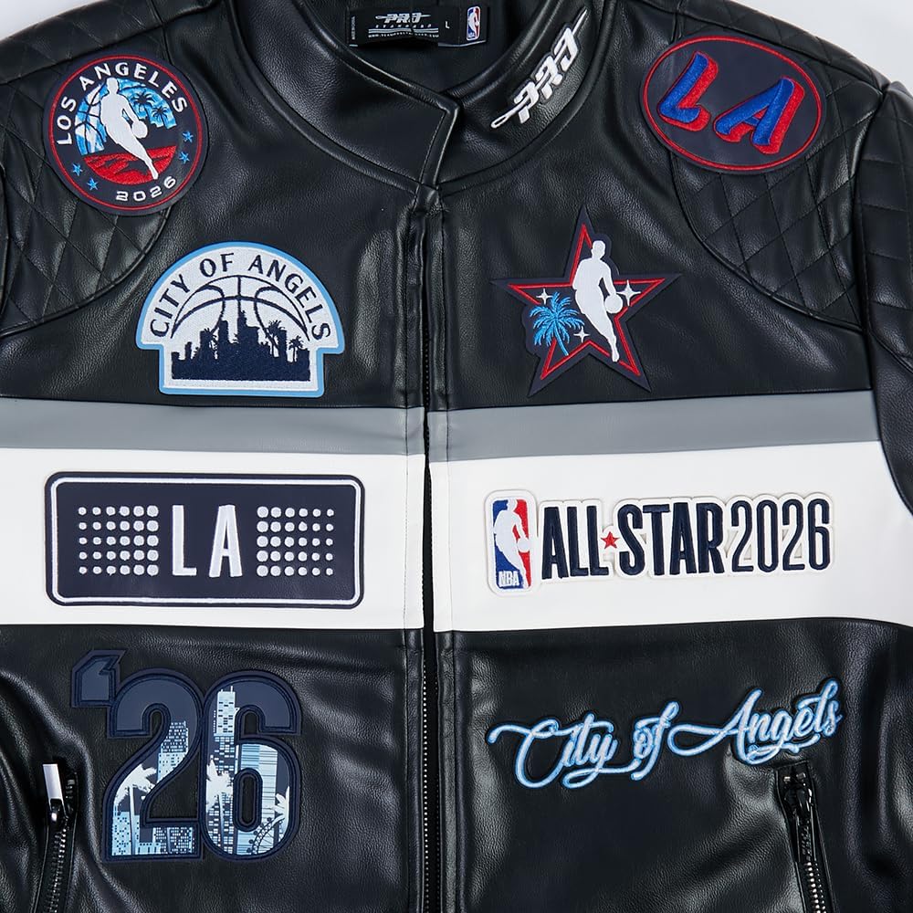 Pro Standard NBA mens Mens Nba All Star 2026 Faux Leather Jacket