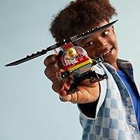 Vista 2 de LEGO City Fire Rescue Helicóptero de Rescate de Bomberos de Juguete, Set de Construcción con Piloto Minifigura de Bombero, Regalo Divertido