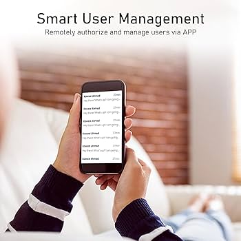 Serratura Digitale Con Impronta E Password FTes - Senza Chiave, Per Porte Fino A 60mm - Foto 4