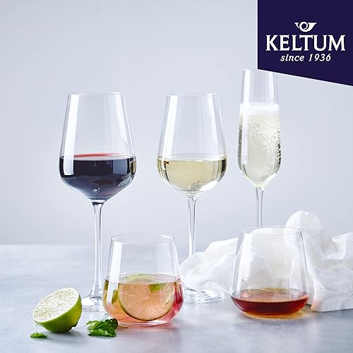 Miniatura 4 de Copas de vino blanco sin plomo, juego de 2 unidades (paquete de 2)