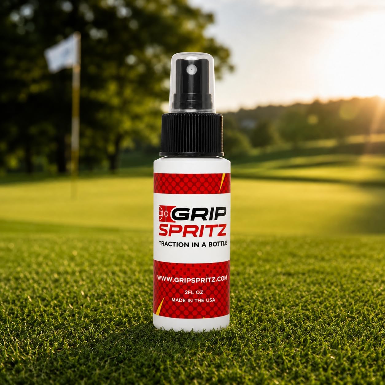 Golf Grip Cleaner & Restorer Spray 3-in-1 Clean, Rejuvenate, & Preserve Tackiness - Remove Oil & Dirt to Enhance Club Feel, Control, & Accuracy - Golf Bag Accessory — USGA Approved
