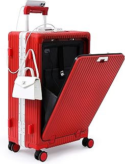 Nobl Travel Check in Medium 올인원 61cm, 체리 레드, 체크인 미디엄 올인원