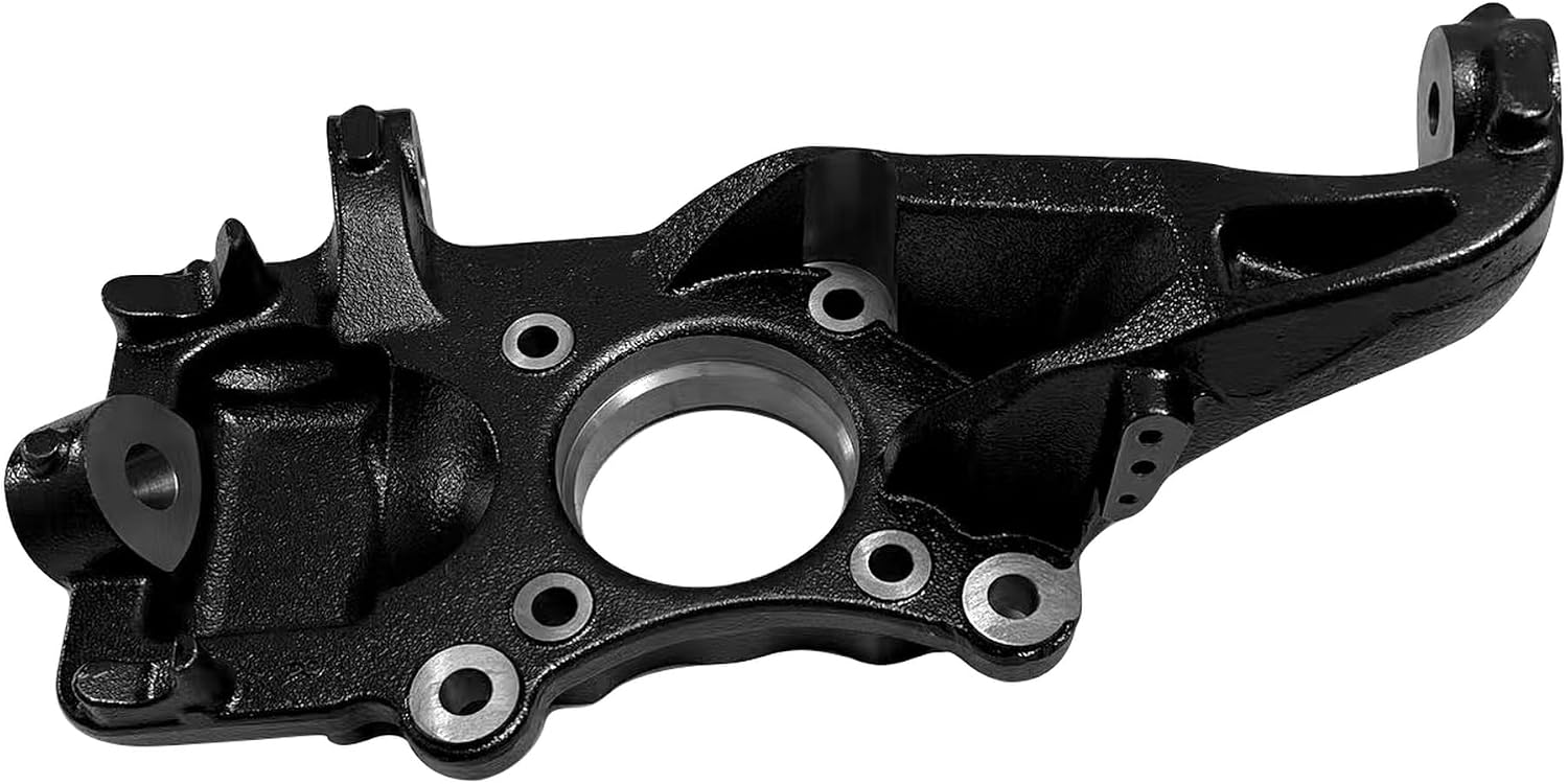 Pair Front 2" Lowering Drop Spindle Steering Knuckle for 2021 2022 2023 2024 Ford F-150 All Cabs 2WD only Requires 20" wheels or larger