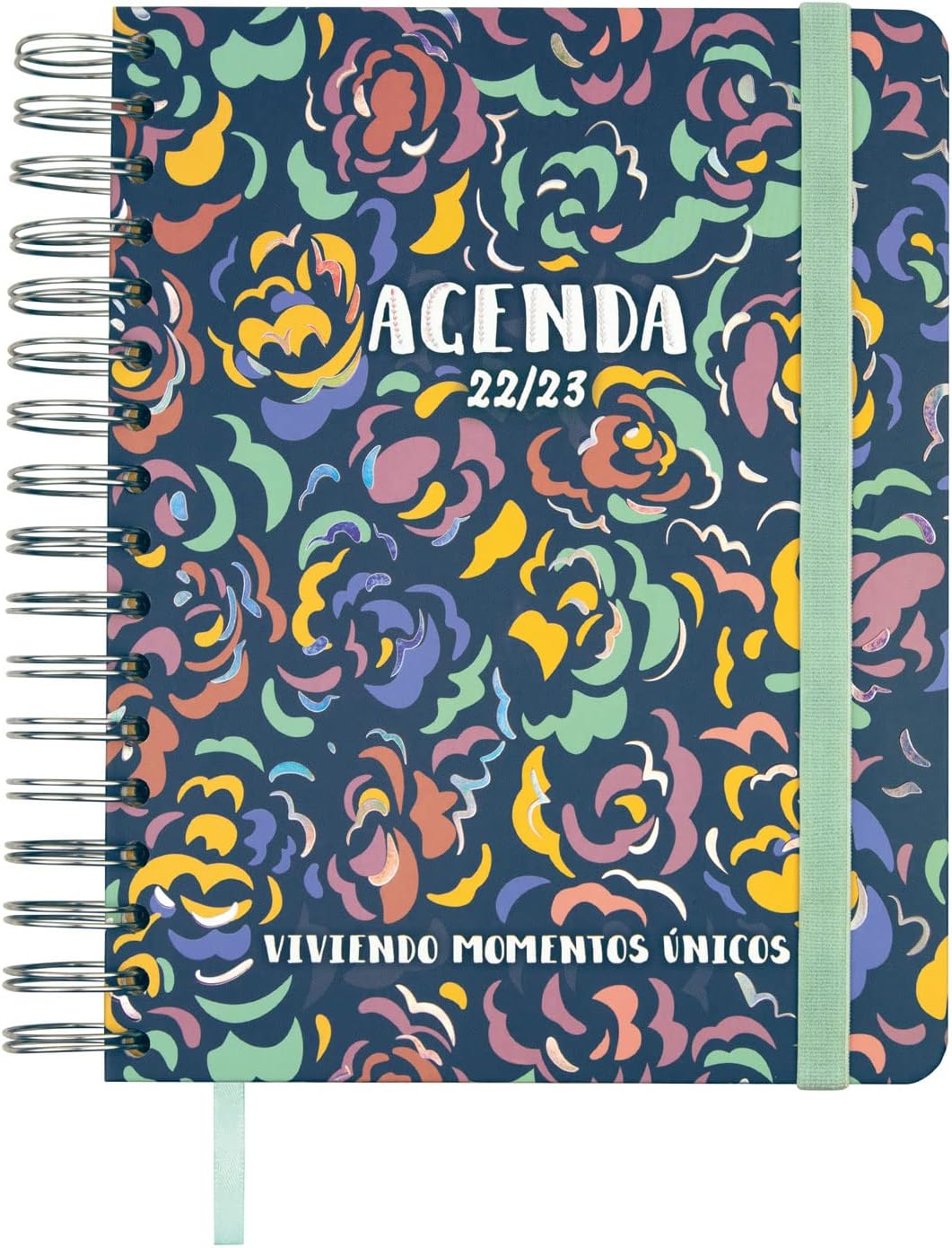 Finocam - Planner 2022 2023 Vitae 16 Month Week to View Horizontal September 2022 - December 2023 (16 Months) Spanish Blue - Image 3