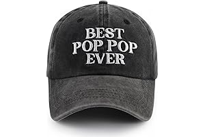 Pop Pop Fathers Day Gifts, Best Pop Pop Ever Hats for Men Grandpa