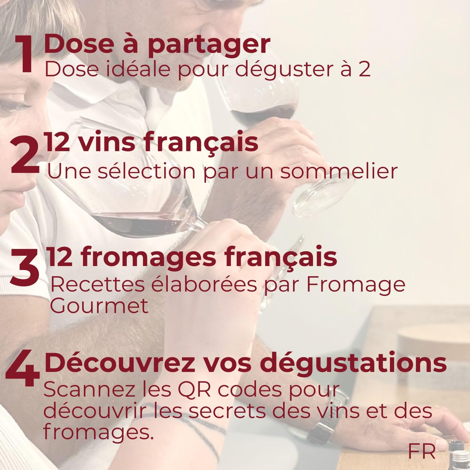 Calendrier de l’Avent Vins et Fromages – Nouveauté 2026 – 12 Vins (40 mL) & 12 Fromages – Coffret Dégustation Gourmet en édition limitée