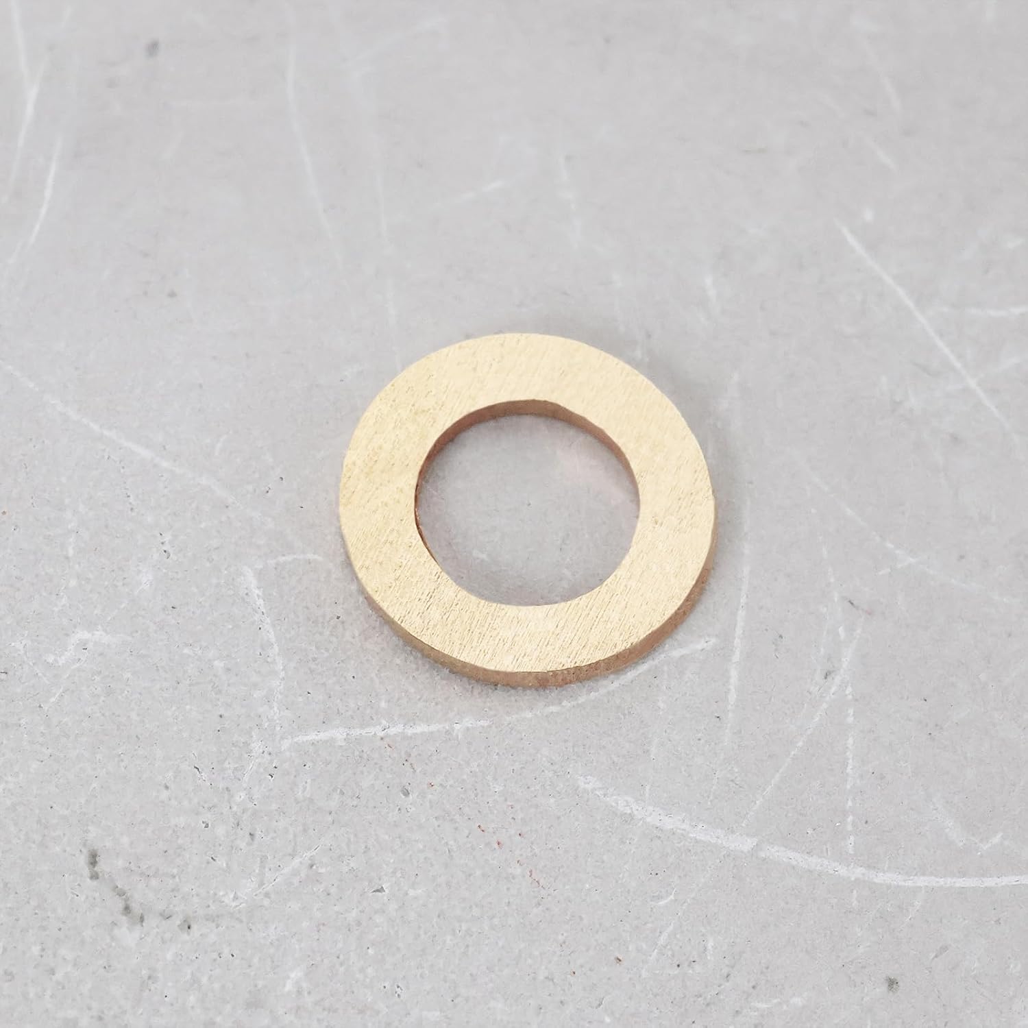The Lord of the Tools 12pcs Guitar Brass Truss Rod Washers 0.209 x 0.367" Truss Rod Nut Flat Brass Washers 002-2335-049 for Vintage and Guitar Bass Truss Rods