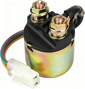 Starter Solenoid Relay for Honda TRX90 TRX200 TRX300 TRX350 TRX400 TRX420 TRX450TRX500 TRX520 TRX650 TRX680 Rancher FourTrax Foreman ATV 35850-HM7-000