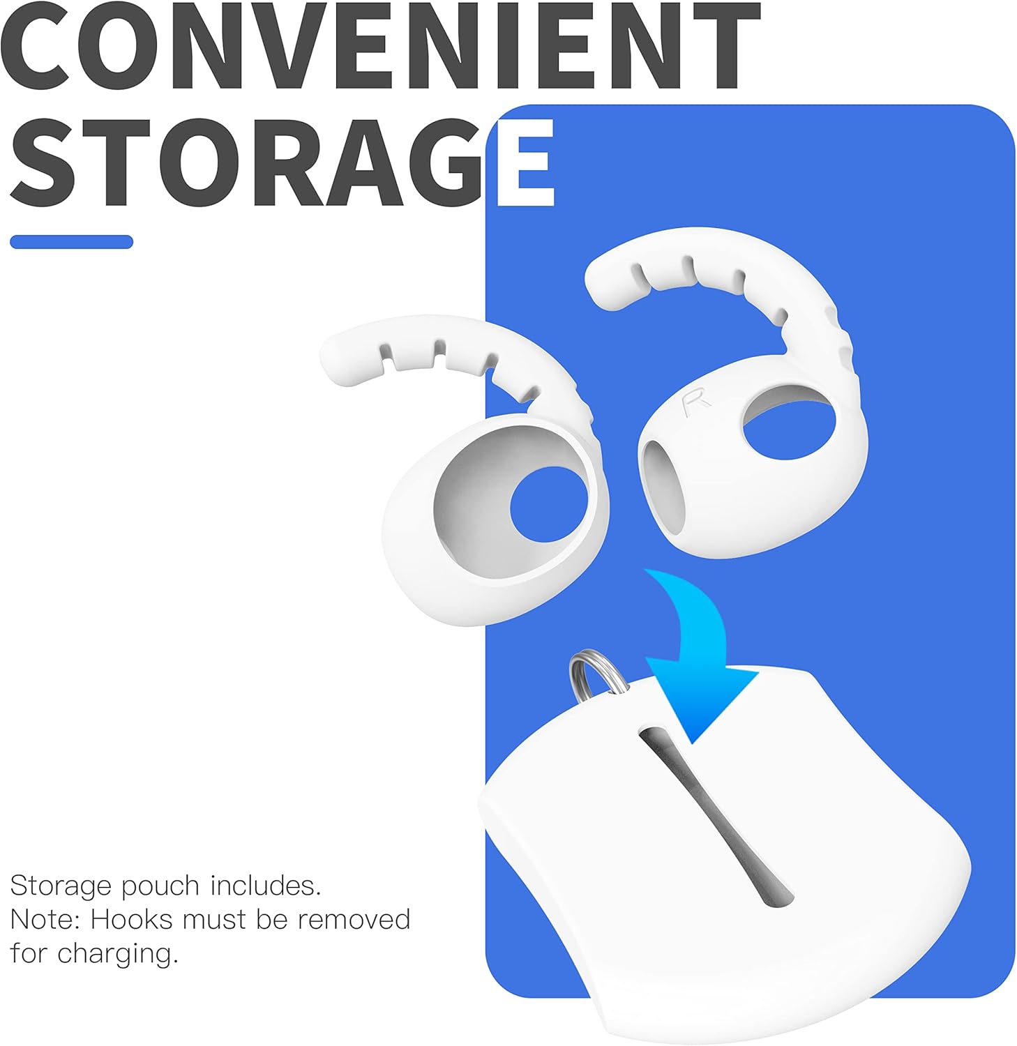 Discount 90% DamonLight 3 Pairs AirPods 3 Ear Hooks Covers [Added Storage Pouch] Anti-Slip Ear Covers Accessories Compatible with Apple AirPods 3rd Generation [Not Fit in Charging Case]- AirPods 3(2021 Released)