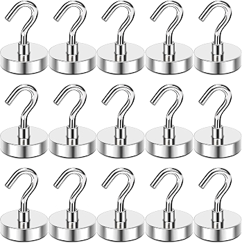 MIKEDE Magnetic Hooks 28lbs+ for Cruise Cabins & Home Use