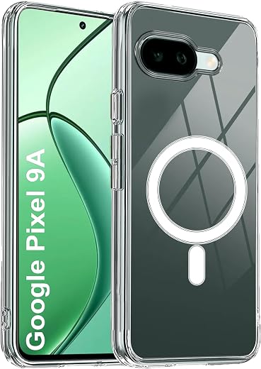amazon basics Back Case Cover for Google Pixel 9A | Compatible for Google Pixel 9A Back Cover | Scratch-Resistant Back Cov...