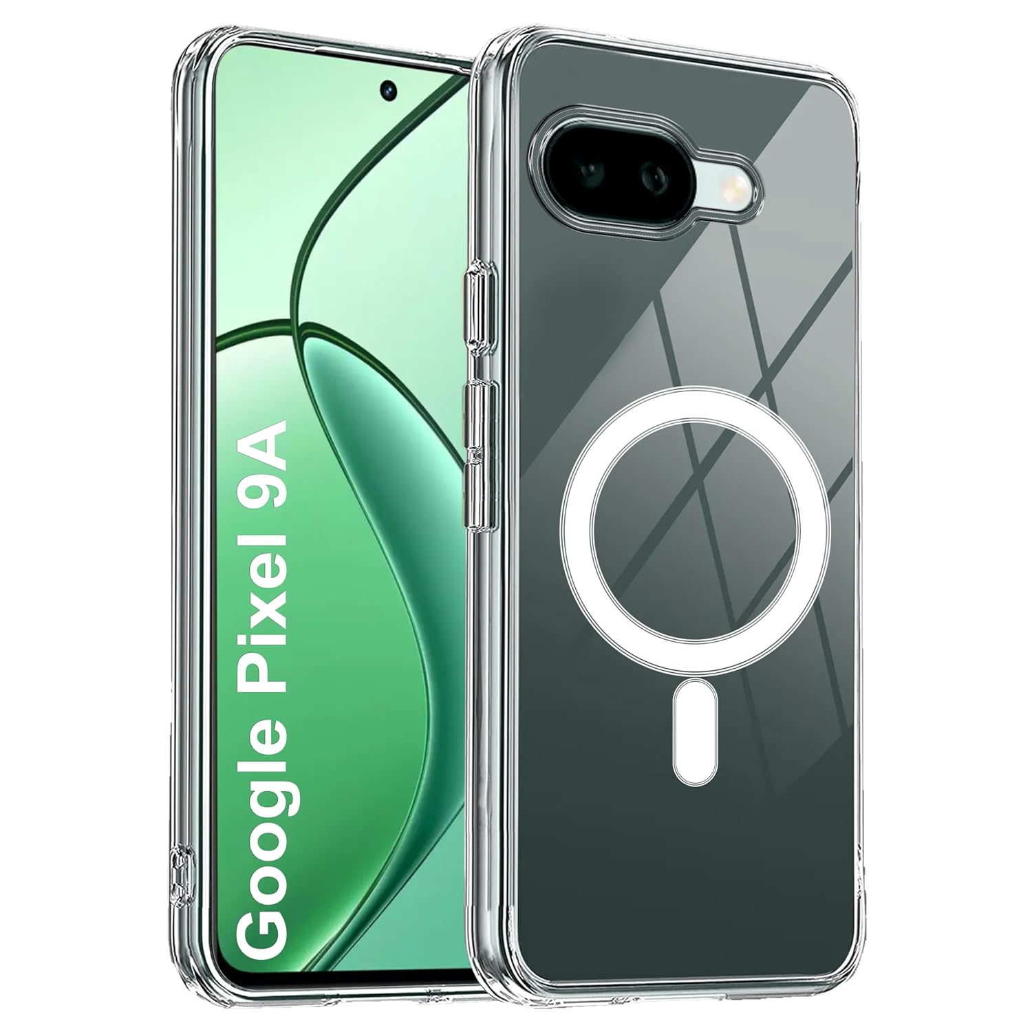 amazon basics Back Case Cover for Google Pixel 9A | Compatible for Google Pixel 9A Back Cover | Scratch-Resistant Back Cov...