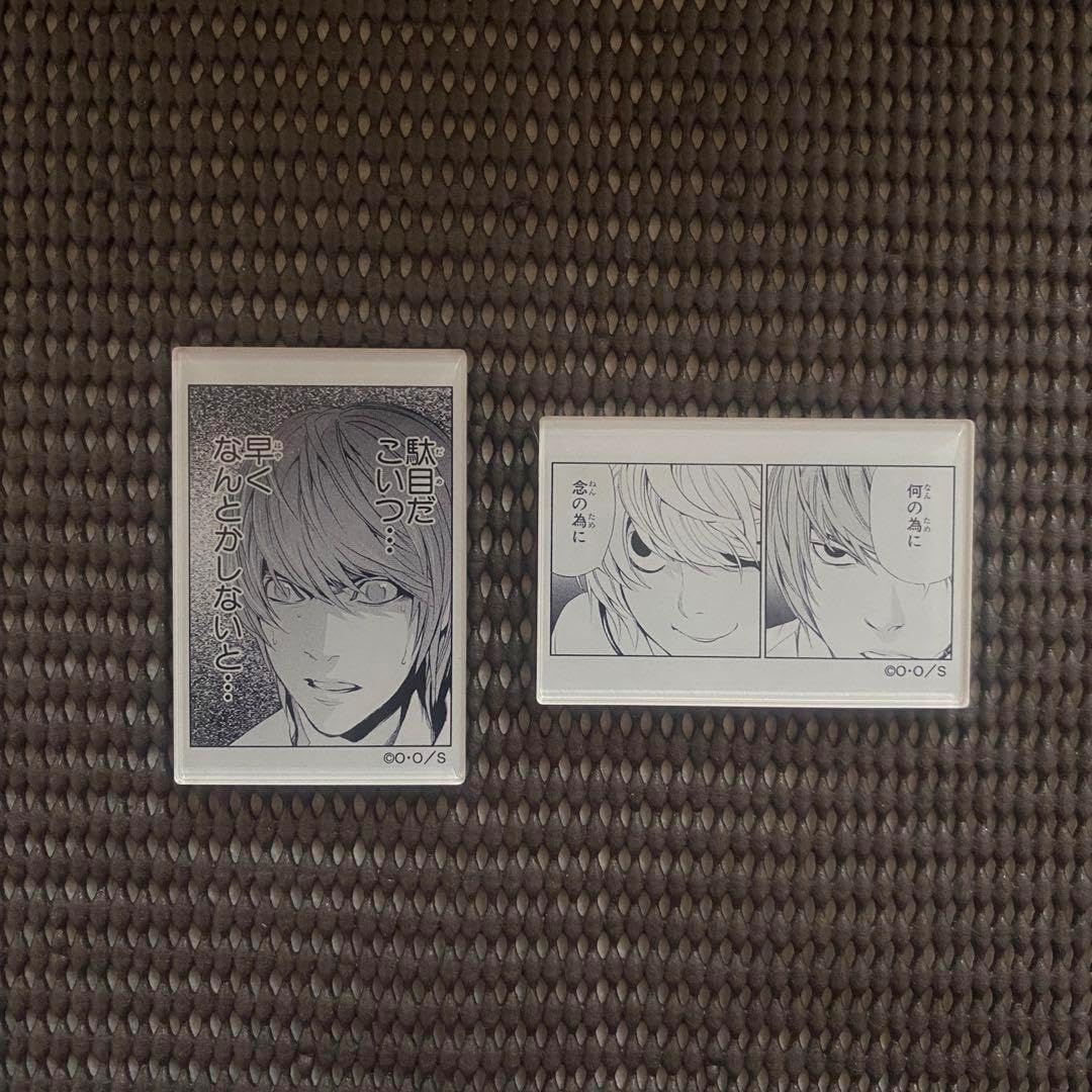 DEATHNOTE マグネット DEATH NOTE EXHIBITION アクリルマグネット DEATHNOTE マグネット DEATH NOTE EXHIBITION アクリルマグネット