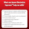 Jigsaw Health Electrolyte Supreme | Amplio Espectro de Electrolitos + Minerales Traza | Sabor Punch de Frutas | 60 Porciones (Frasco) 8