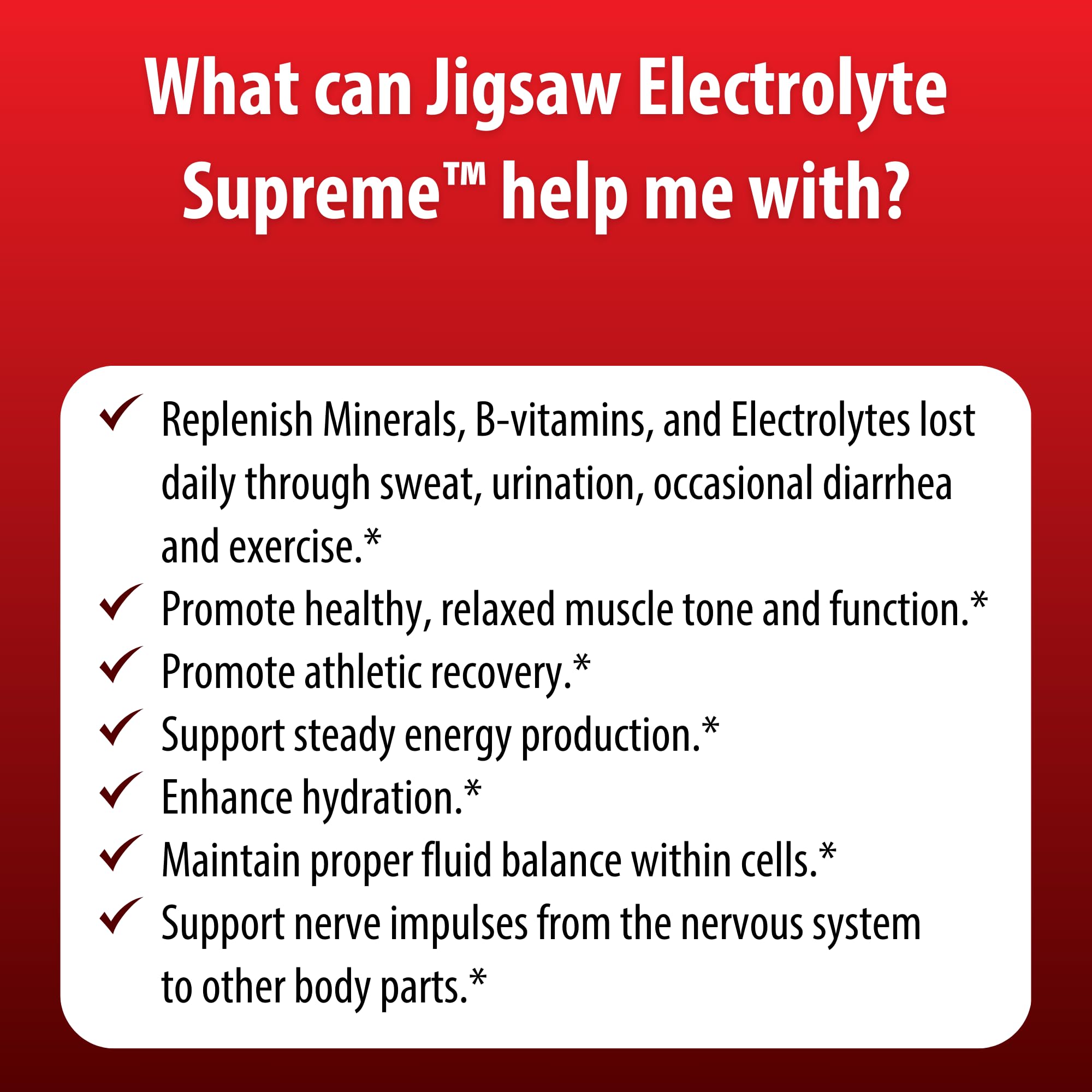 Jigsaw Health Electrolyte Supreme | Broad Spectrum of Electrolytes + Trace Minerals | Fruit Punch Flavor | 60 Servings (Jar)