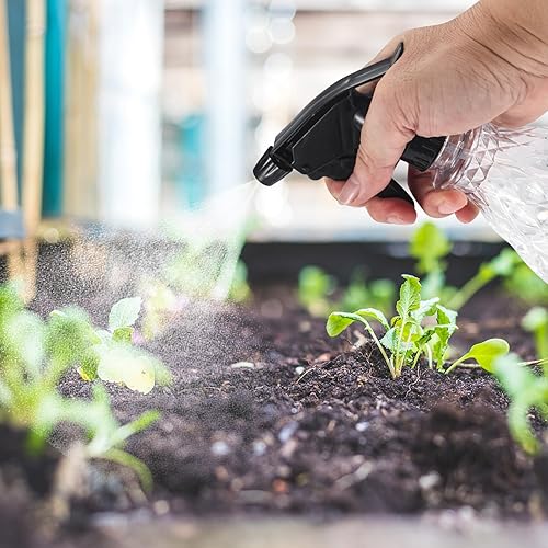 Miniatura 7 de 2 botellas de pulverización, 16.9 fl oz17 onzas, botellas de pulverización de agua de niebla fina, botellas de plástico vacías ajustables