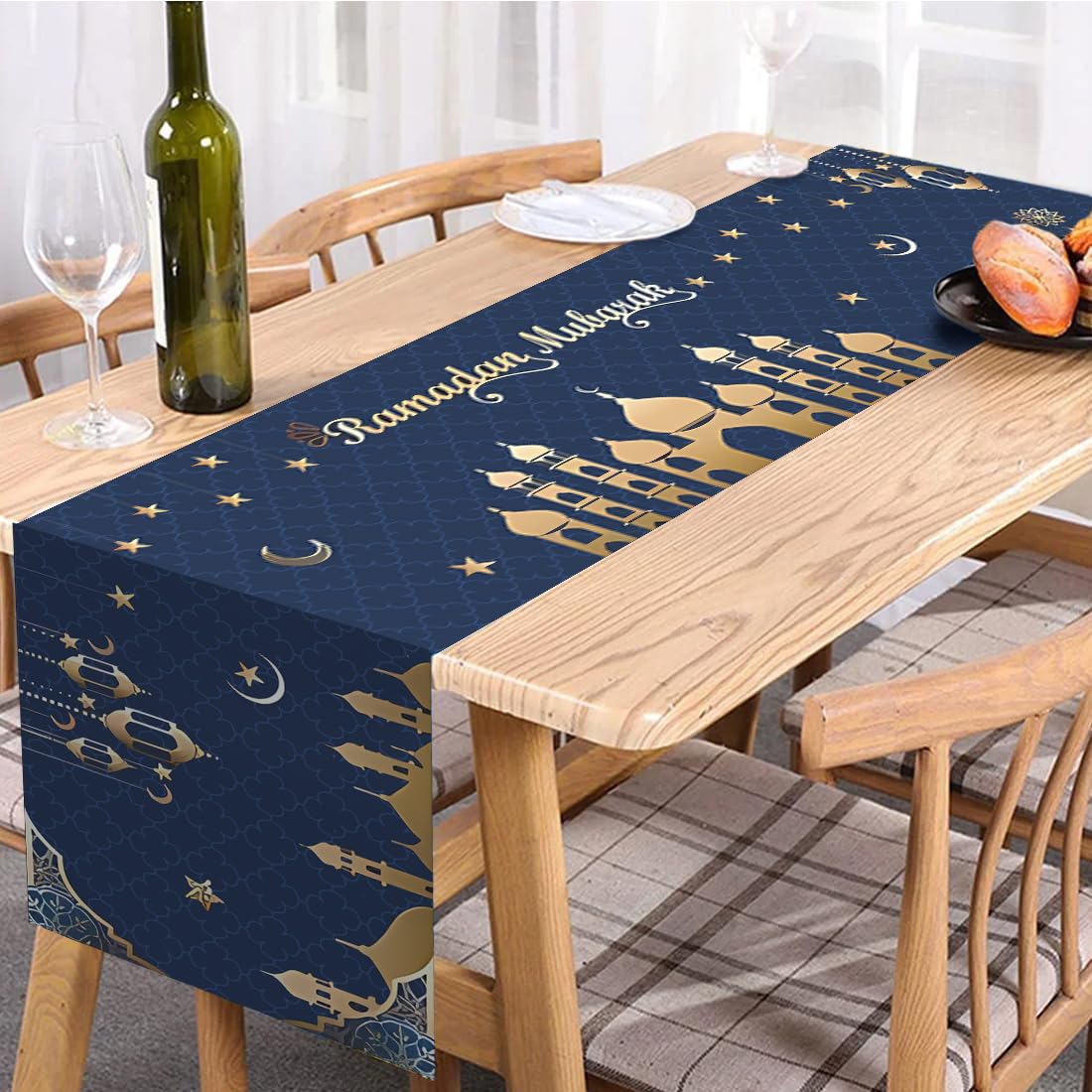 Premium vilten tafeltape - decoratie voor de feesttafel - tafelloper