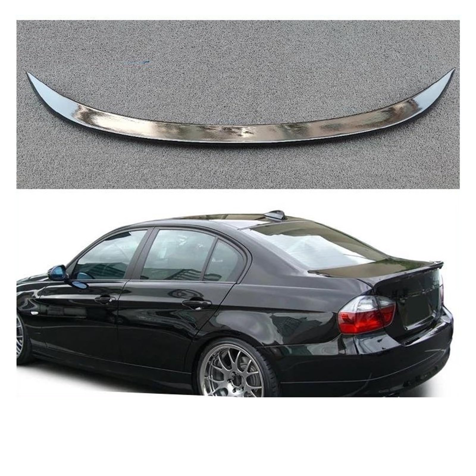 FLY DESIGN 70220 Heckspoiler Passend Für BMW 3er E93 Cabrio, Heckflügel, Spoilerlippe Für Auto - View #4