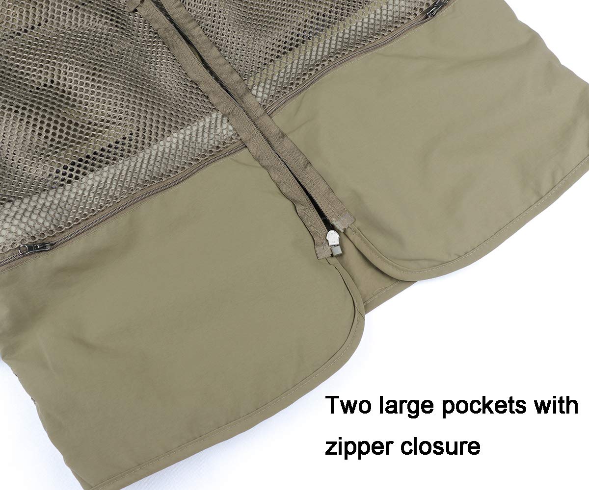 Męska outdoorowa szybkoschnąca kamizelka wędkarska wiele kieszeni siatka kamizelka kamizelka kamizelka top wielofunkcyjny kemping polowanie kamizelka kamizelka kamizelka z 16 kieszeniami