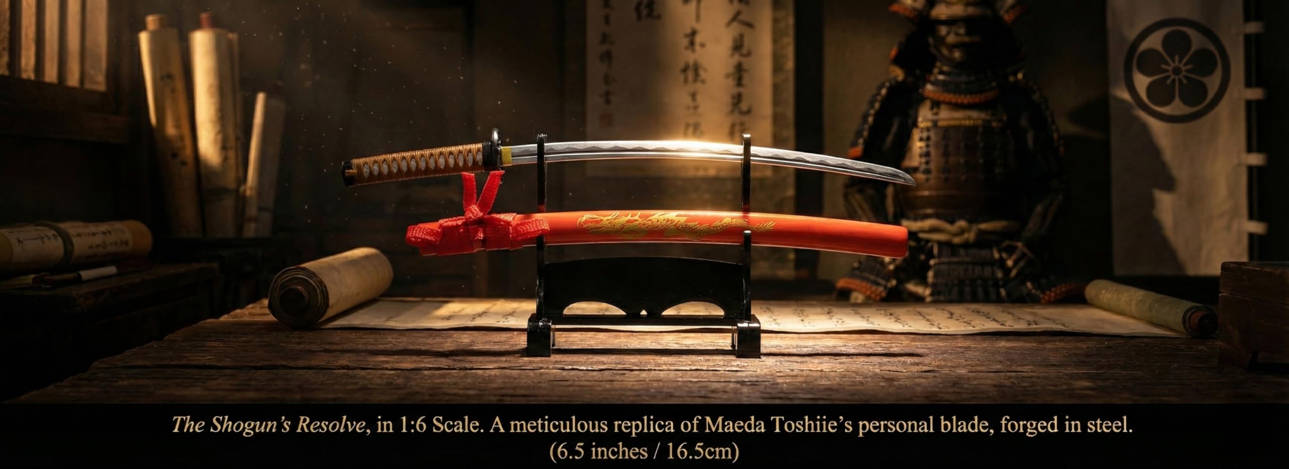 Amazon.com: MEISTER JAPAN Samurai Figure, Samurai Armor for Maeda