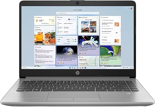HP 250 G9 Intel Celeron Dual Core 4500u – (8 GB/256 GB SSD/Windows 11) Laptop (15.6 inch, Silver, 1.75 kg)