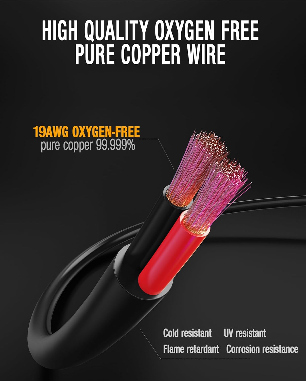 Starlink Mini DC Power Cable, 23M/75FT Replacement DC to DC Cord for Starlink Mini, Waterproof Weatherproof & Durable Starlink Mini Power Supply Accessories for Outdoor, Home, 75FT Length