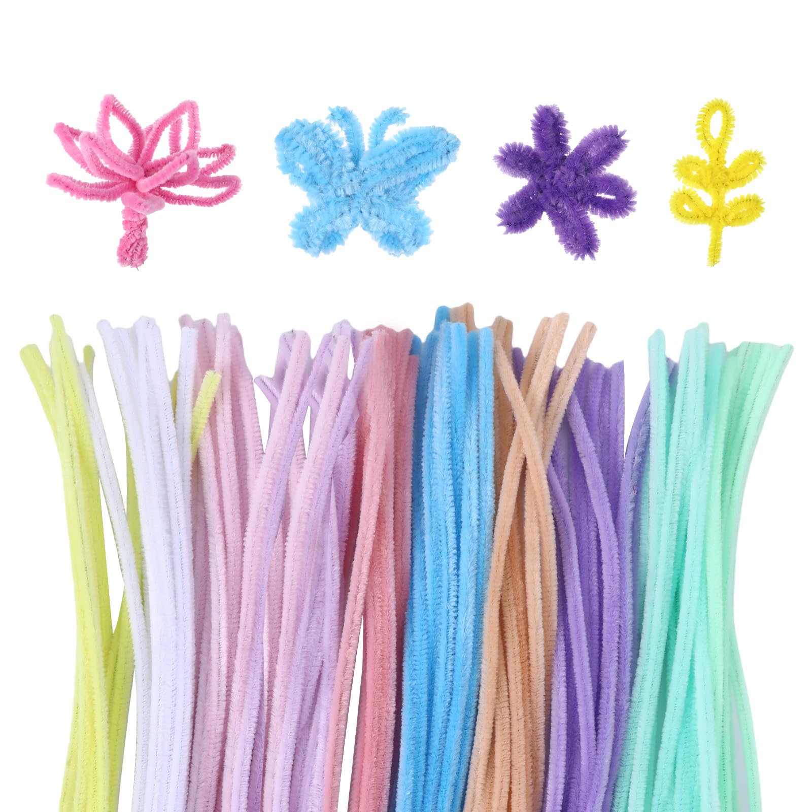 Pulitore per pipa per fai da te, pulitore per pipe, filo di peluche, 30