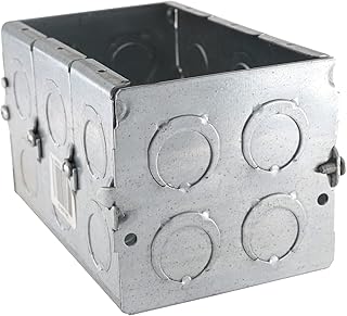 Steel City GW-335-G Masonry Box, 3-Gang, 3-1/2