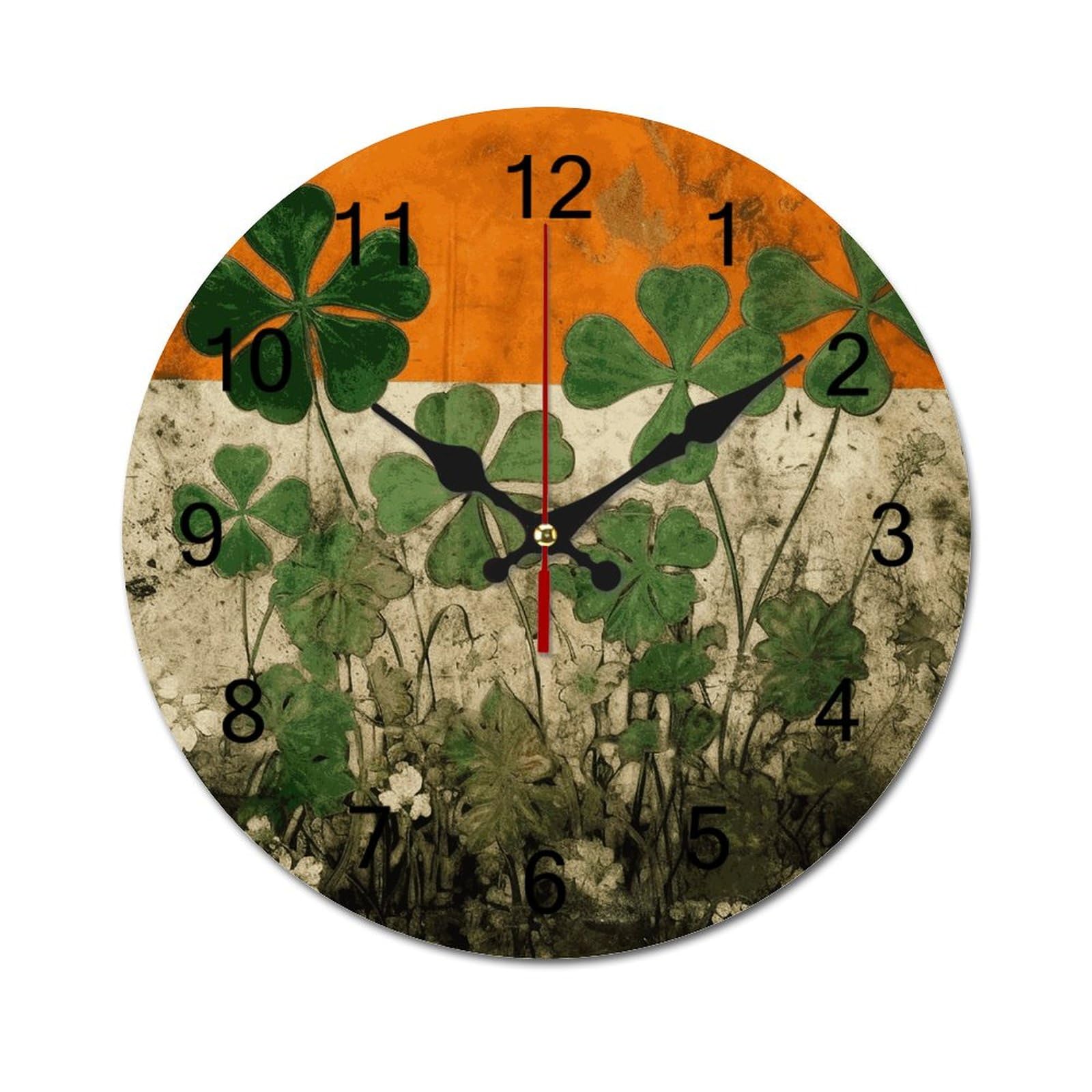 Horloge murale sans tic-tac ronde et silencieuse pour retrouver le calme