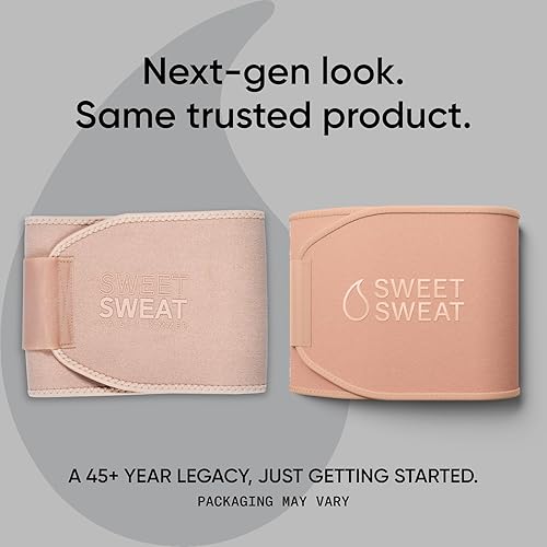 Miniatura 2 de Sweet Sweat - Faja reductora de cintura tonificada para mujeres y hombres, cinturón de entrenamiento de primera calidad para tonificar el área del