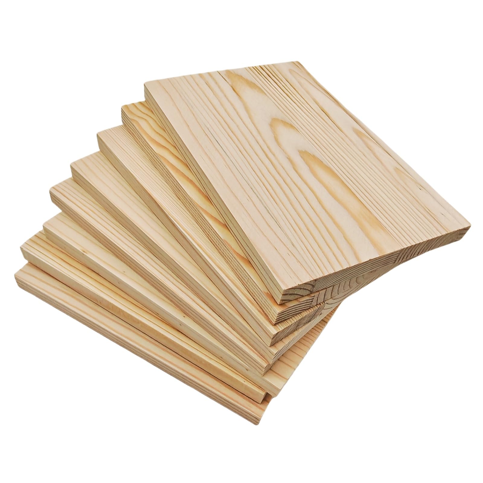 SUPVOX 300 pezzi quadrati in legno per fai da te e dipingere dischi naturale decorazione spargimento di Natale coriandoli matrimonio tavolo bambini artigianato 2,5 cm