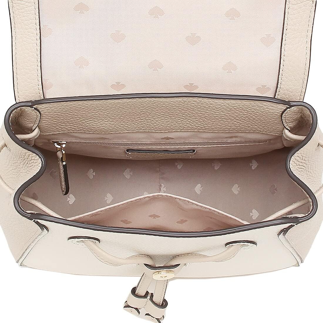 [ケイトスペード]アウトレット リュック バックパック レイラ ベージュ ホワイト レディース KATE SPADE WKR00300 129 [並行輸入品]