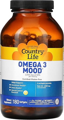 Miniatura 3 de País vidaOmega 3Estado de Ánimo180softgels (Multi-Pack)