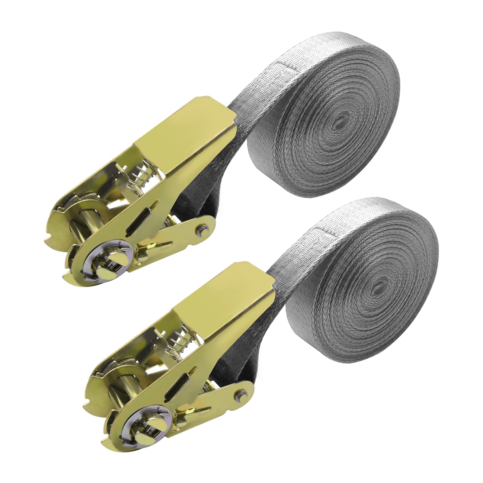 Spanngurte Mit Ratsche 2 Stück - 3m Lang 800kg Tragkraft Für Transport