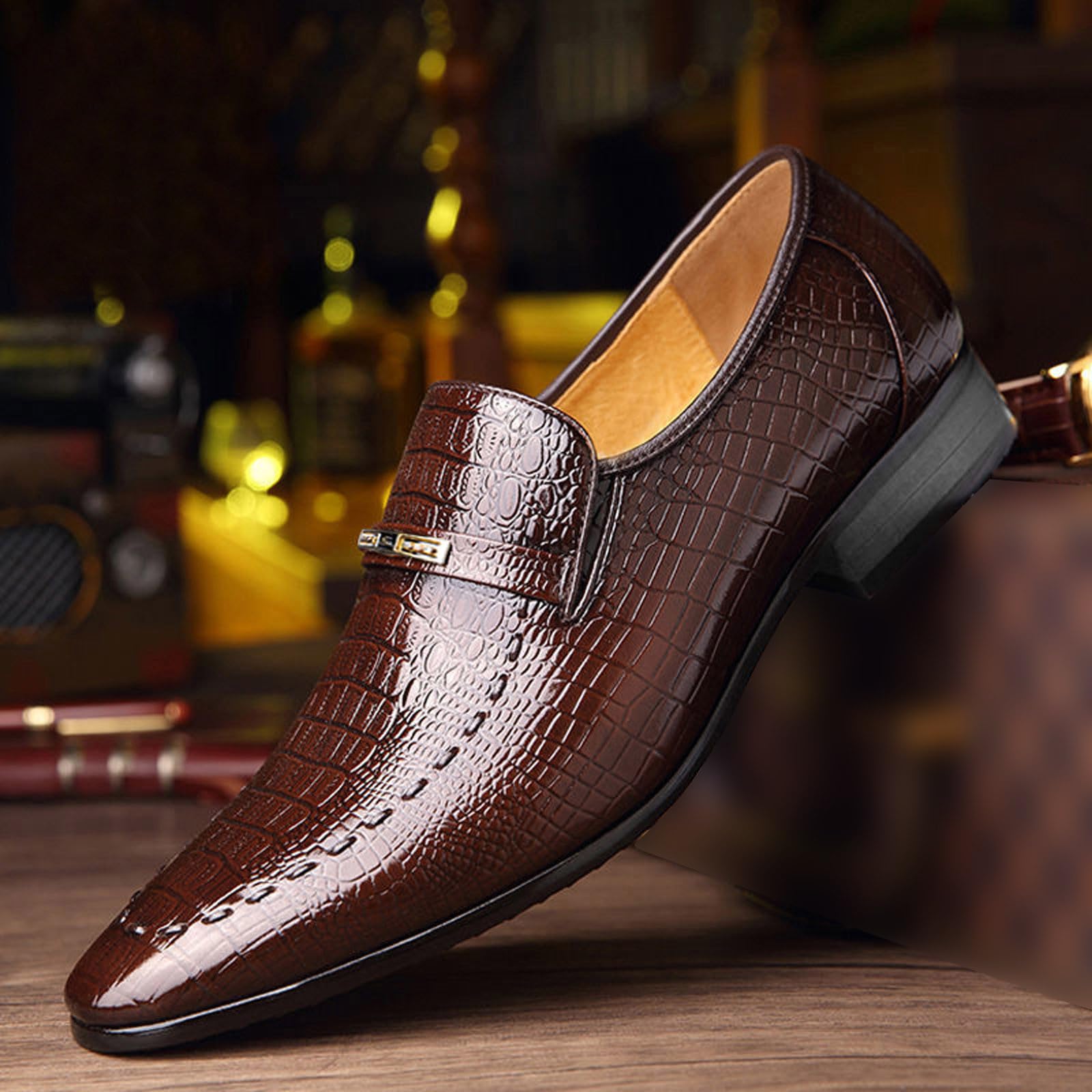 Categoria di prodotto: scarpe da uomo | Scarpe da ballo moderne da uomo – per danza di società e allenamento al chiuso in pelle