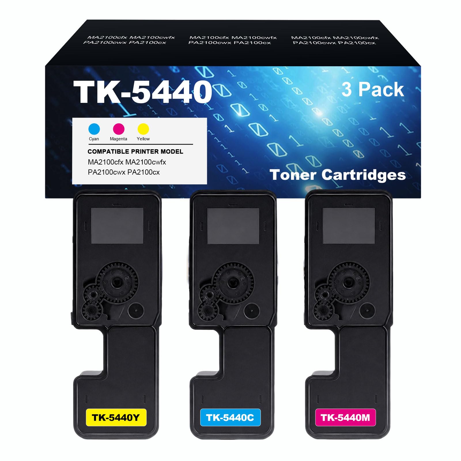 TK-5440 toner kompatybilny z Kyocera ECOSYS MA2100/PA2100, 3 sztuki w