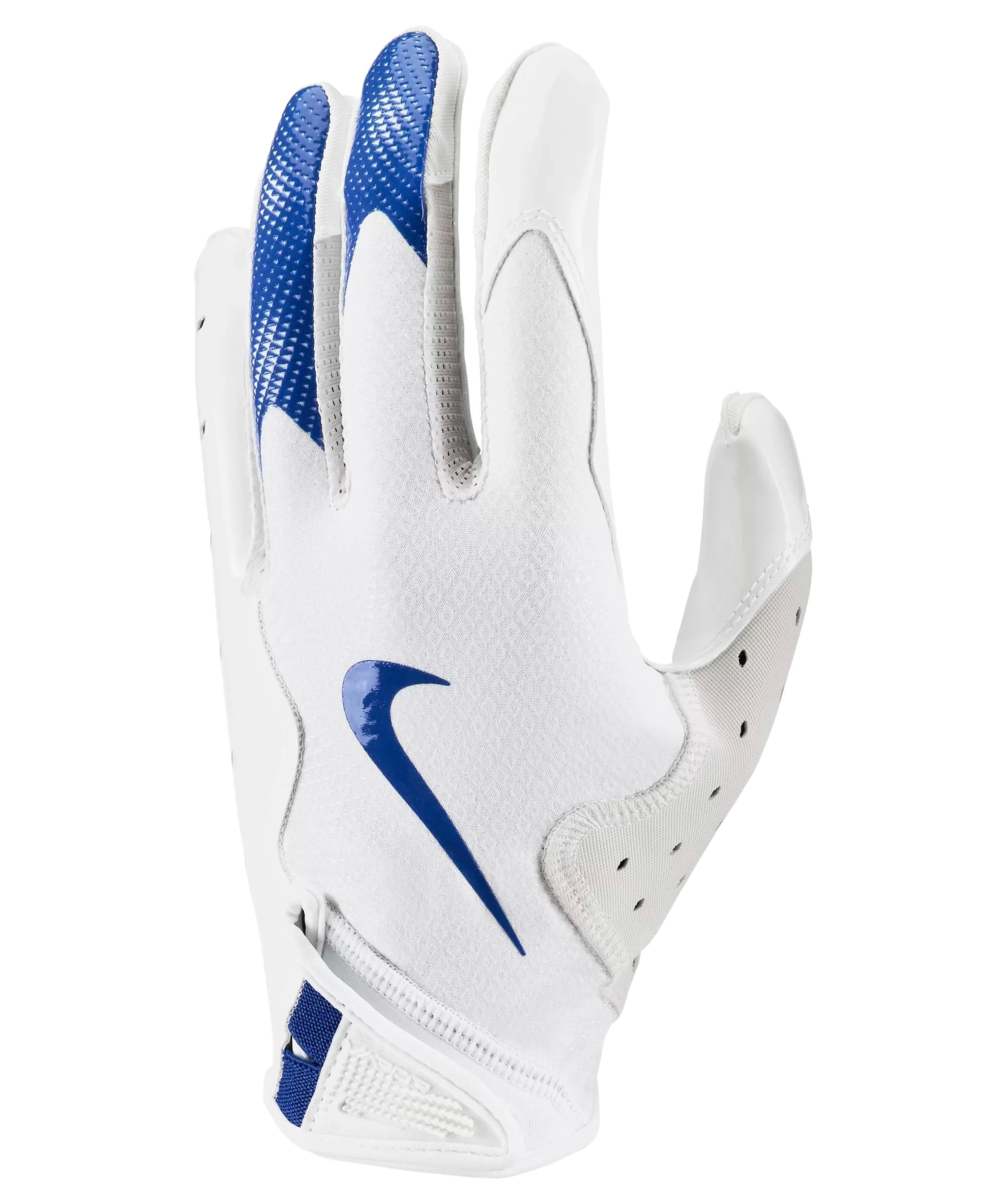 Vapor Jet 8.0 Football Gloves White White Royal XX-Large