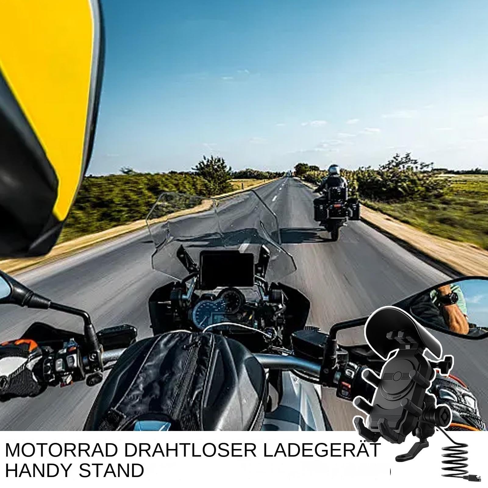 Moto uchwyt na telefon | uchwyt antywibracyjny | obrotowy uchwyt na