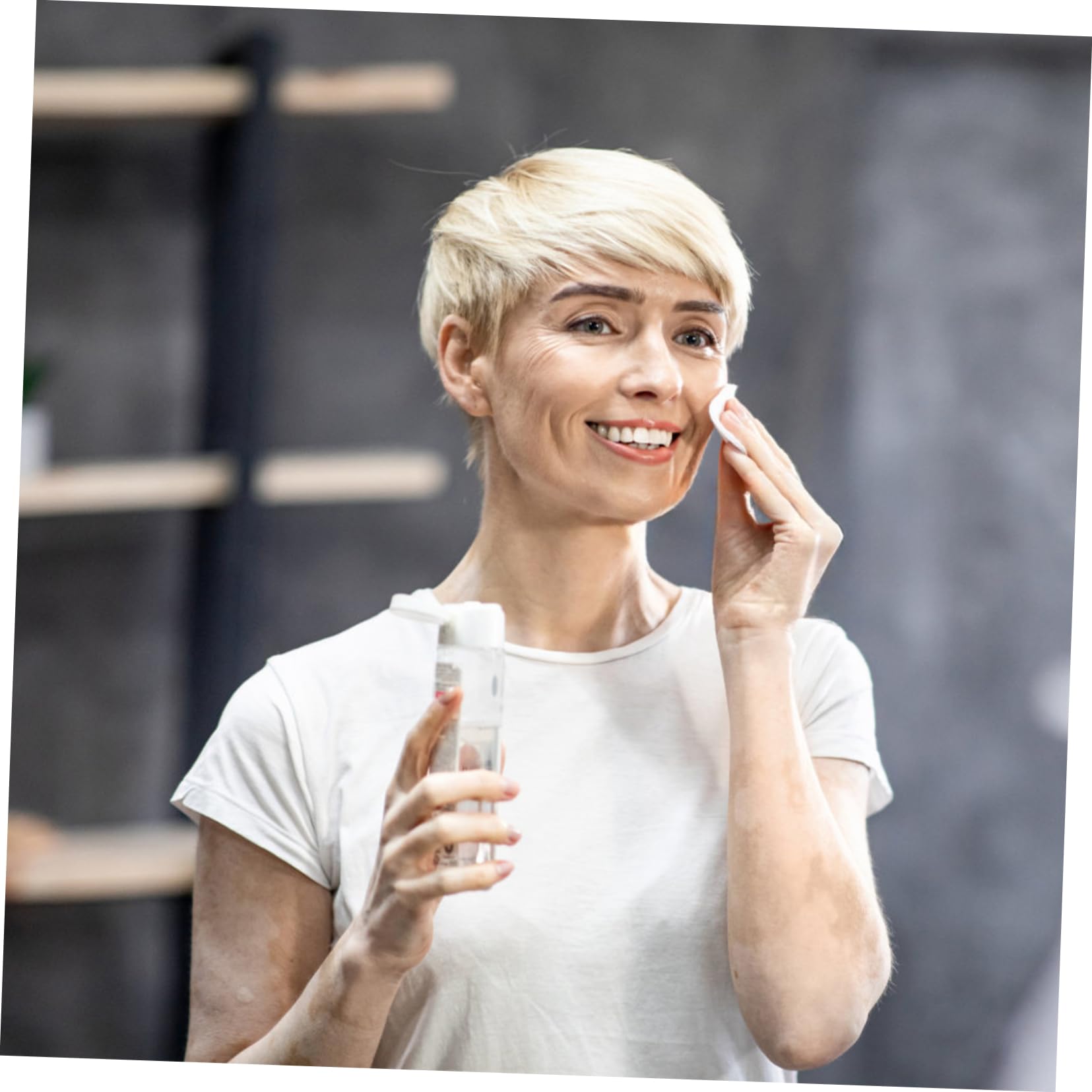 Healeved 10confezioni Dischi Struccanti Cotone Estensibili Per Rimozione Makeup Cotone Morbido e Delicato Per Viso Per Tonico e Maschere Facciali