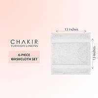 Vista 169 de Chakir Turkish Linens Toallas turcas de alta calidad 100% algodón para baño, toallas de baño grandes de 30 x 60 pulgadas (4 piezas, beige)
