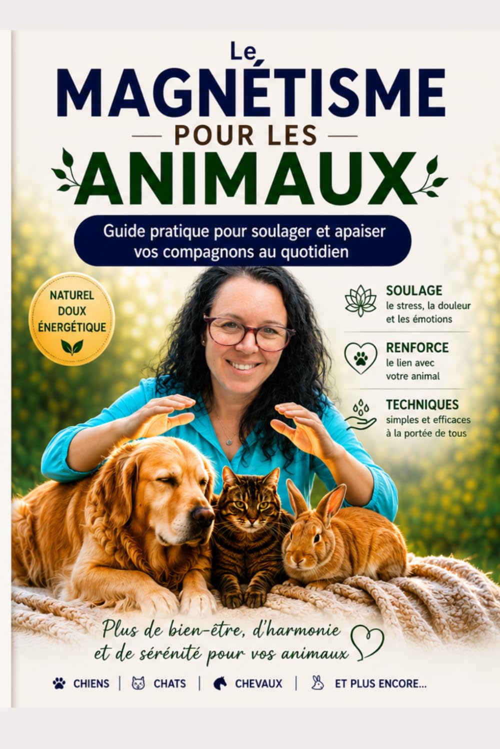 Le magnétisme pour les animaux: Guide pratique des soins énergétiques pour chiens, chats et NAC. Soulager le stress, la douleur et les troubles du ... (Bien-être énergétique des animaux)