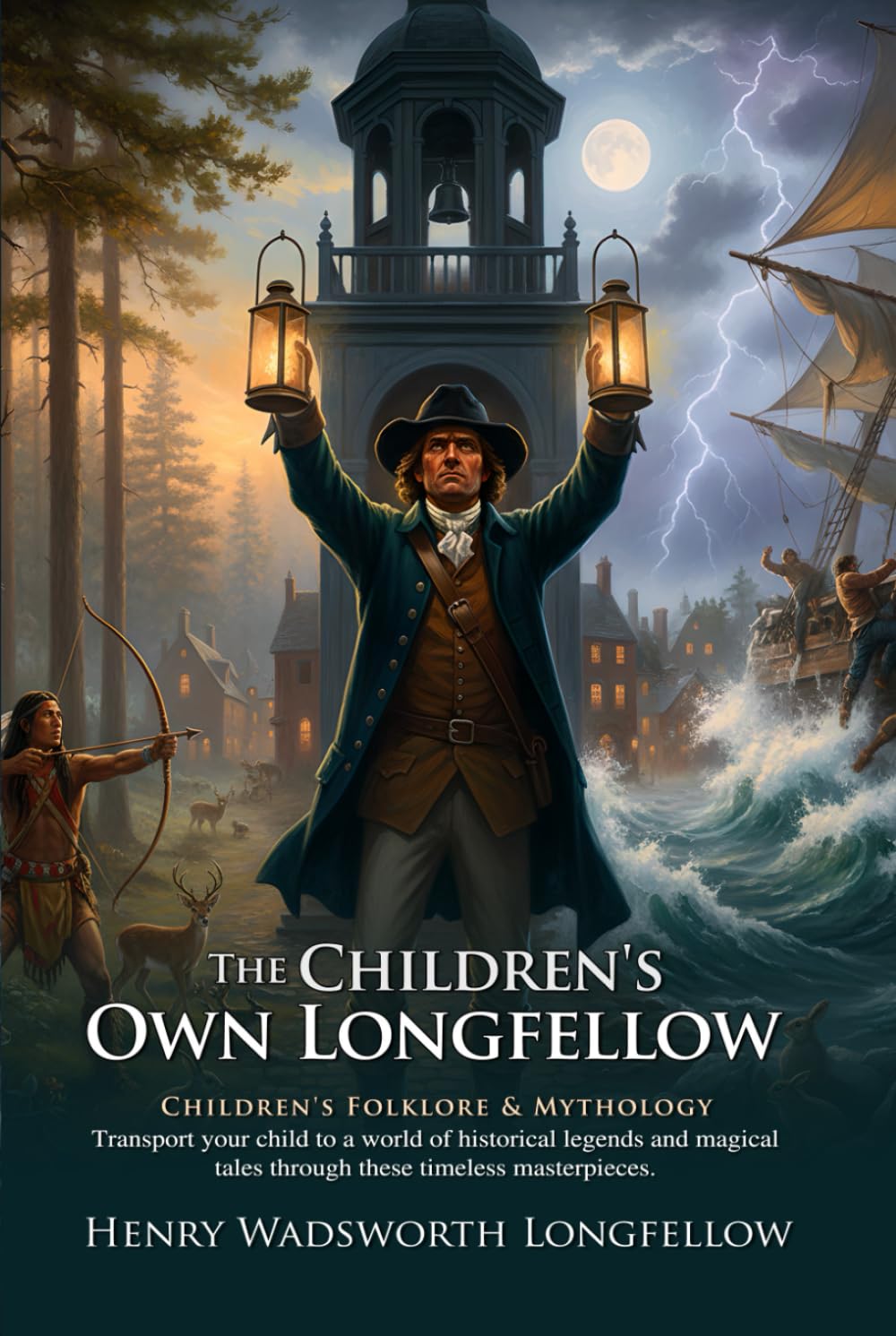 The Children's Own Longfellow: Legendary Tales of Courage in Melodic Verse: Classic American Poetry for Kids - Illustrated with Biography and Commentary