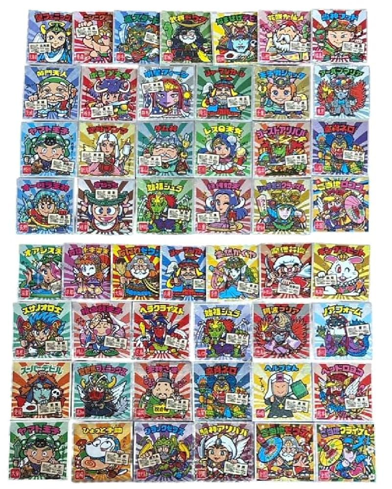 ビックリマンシール　ウエハース Amazon | WISE SEED 52mmシール対応 ビックリマンシール