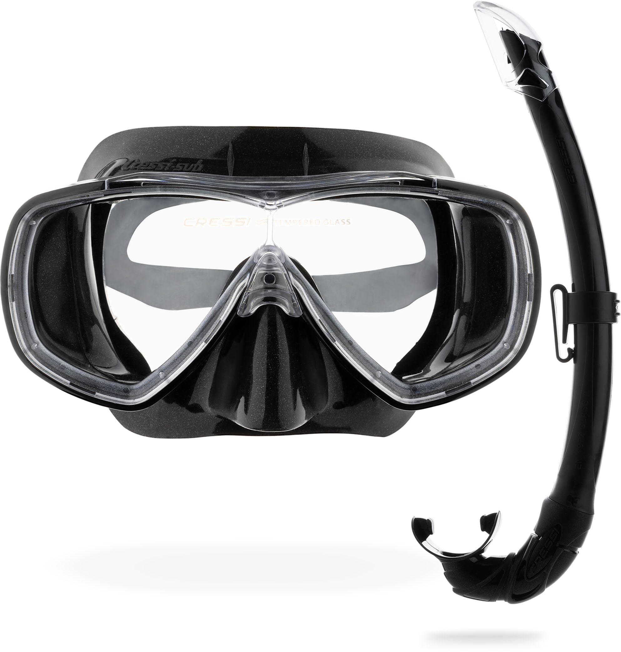 Cressi Onda - Single Onda Mask or Combo Set Onda Mask + Snorkel Mexico for Diving and Snorkeling, One Size, Unisex Adult