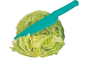 Fox Run Lettuce Knife, Plastic, Green: Keep Lettuce Crisp and Fresh
