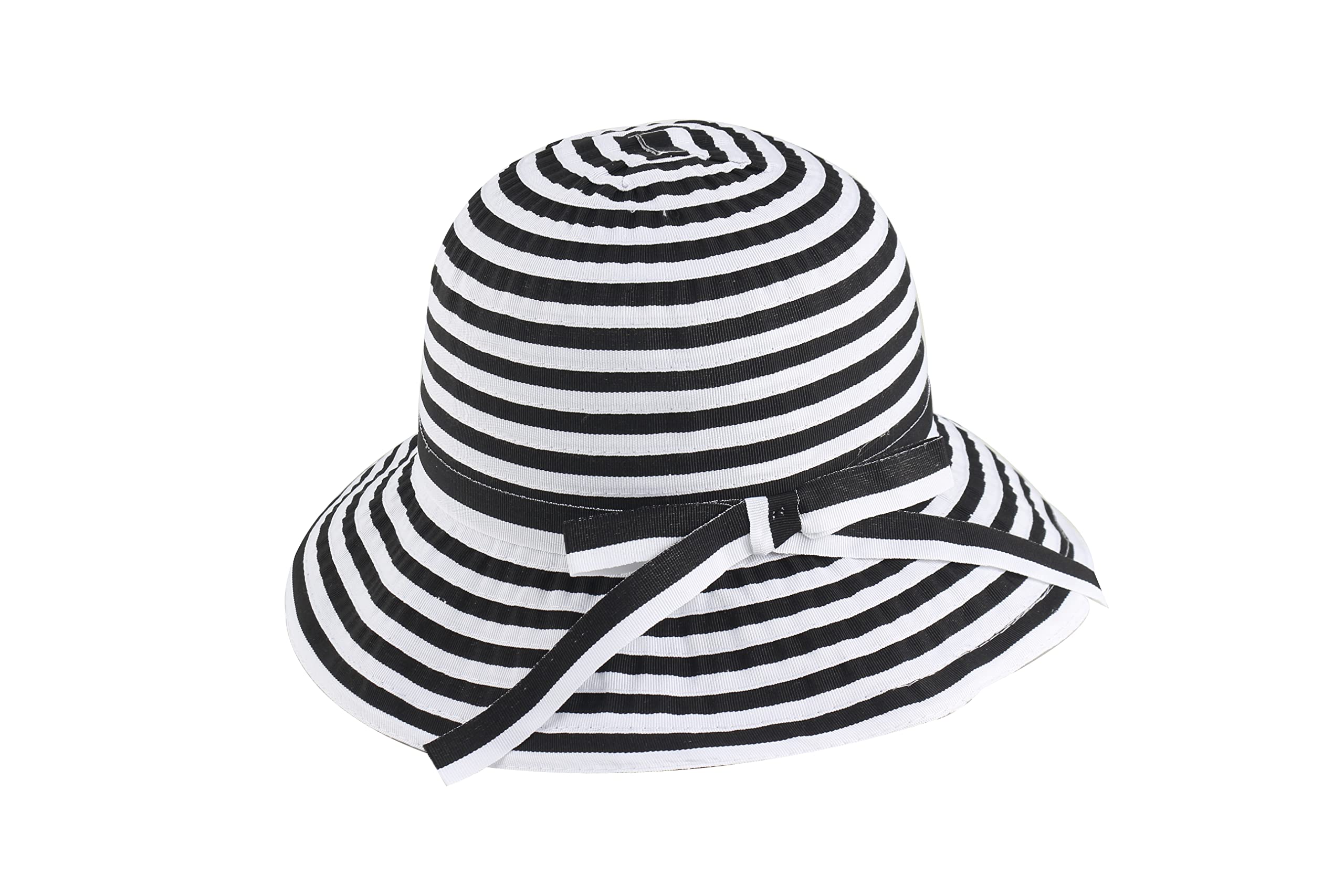 MiunoSombrero de sol suave para niños sombrero de fiesta niña paja vacaciones sombrero protector solar lazo H391