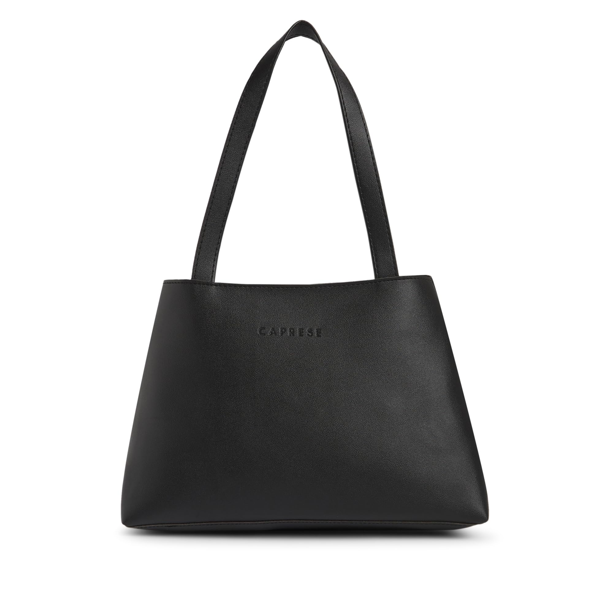 Elena Small Satchel Shoulder Bag for Women with Zipper Closure | Embossed Logo | Spacious Handbag with Main Compartment | Elegant & Durable for Daily Use-image-9