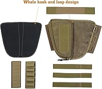 Vista 5 de Soporte para mejillas Buttstock diseñado para escopeta y carcasa de rifle